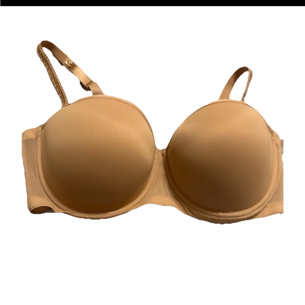 Women’s bra Le Mystere #7977 Bra 40D New Beige, Soiree Strapless - Picture 1 of 5